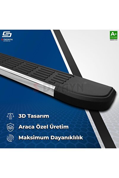 1_org_zoom-1.jpg TOGG T10X S-Line Krom Araca Özel Yan Basamak 203 cm 2023 ve Üzeri - Görsel 1