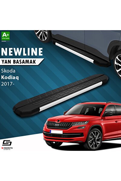 1_org_zoom-1032.jpg Skoda Kodiaq NewLine Alüminyum Araca Özel Yan Basamak 193 cm 2017-2023 - Görsel 1