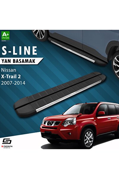1_org_zoom-1033.jpg Nissan X-Trail T31 S-Line Krom Araca Özel Yan Basamak 173 cm 2007-2014 - Görsel 1