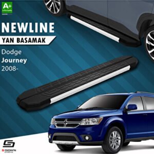 Dodge Journey NewLine Alüminyum Araca Özel Yan Basamak 183 cm 2008-2020