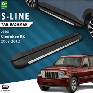 Jeep Cherokee KK S-Line Krom Araca Özel Yan Basamak 153 cm 2008-2012