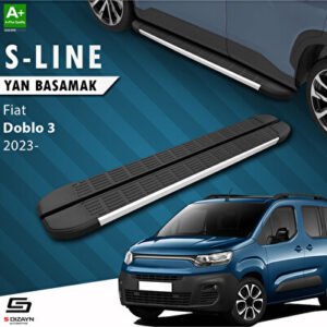 Fiat Doblo 3 S-Line Alüminyum Araca Özel Yan Basamak 203 cm 2023 ve Üzeri