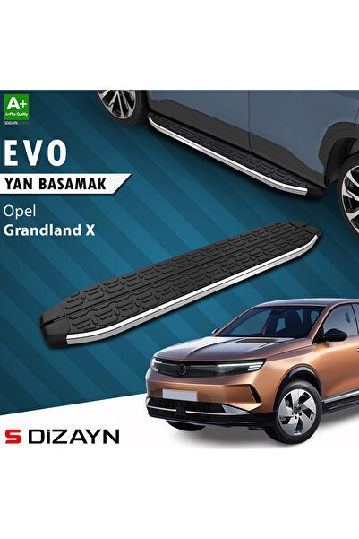 1_org_zoom-1121.jpg S-Dizayn Opel Grandland 2 Elektrikli Evo Krom Araca Özel Yan Basamak 193 cm 2024 ve Üzeri - Görsel 1