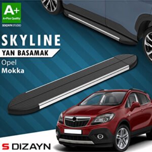 Opel Mokka Skyline Krom Araca Özel Yan Basamak 163 cm 2012-2019