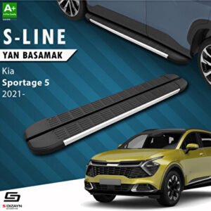 Kia Sportage 5 S-Line Alüminyum Araca Özel Yan Basamak 173 cm 2021 ve Üzeri