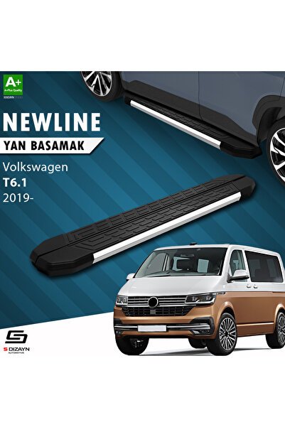 1_org_zoom-1141.jpg Volkswagen Transporter T6.1 Uzun Şase NewLine Krom Araca Özel Yan Basamak 253 cm 2019-2025 - Görsel 1