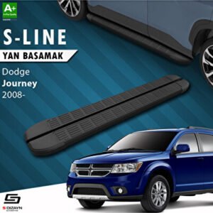 Dodge Journey S-Line Siyah Araca Özel Yan Basamak 183 cm 2008-2020