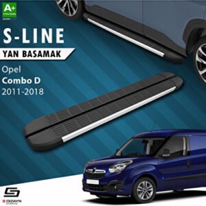 Opel Combo D S-Line Alüminyum Araca Özel Yan Basamak 193 cm 2011-2018