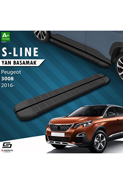 1_org_zoom-115.jpg Peugeot 3008 2 S-Line Siyah Araca Özel Yan Basamak 183 cm 2016-2023 - Görsel 1