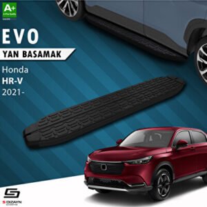 Honda HR-V 3 Evo Siyah Araca Özel Yan Basamak 173 cm 2021 ve Üzeri