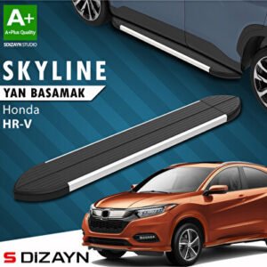 Honda HR-V 2 Skyline Alüminyum Araca Özel Yan Basamak 173 cm 2015-2020