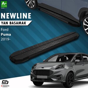 Ford Puma NewLine Siyah Araca Özel Yan Basamak 173 cm 2019 ve Üzeri