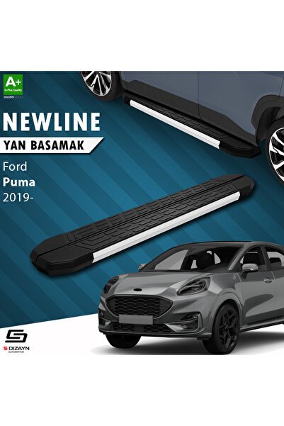 1_org_zoom-1193.jpg Ford Puma NewLine Alüminyum Araca Özel Yan Basamak 173 cm 2019 ve Üzeri - Görsel 1