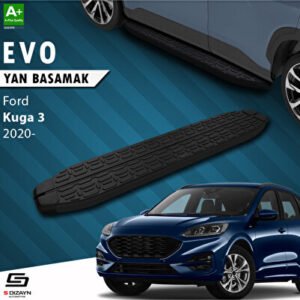 Ford Kuga 3 Evo Siyah Araca Özel Yan Basamak 183 cm 2020 ve Üzeri