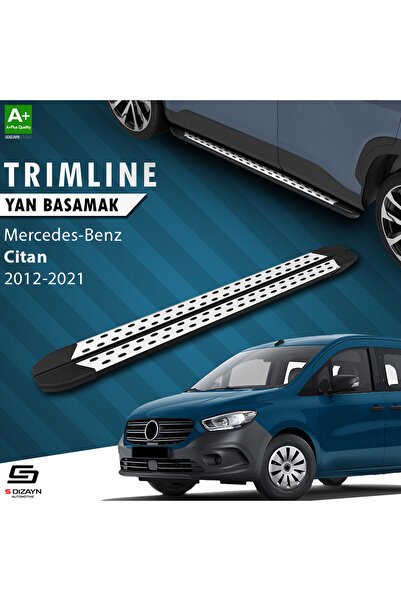 1_org_zoom-1201.jpg S-Dizayn Mercedes Citan Uzun Şase TrimLine Gri Araca Özel Yan Basamak 230 cm 2012-2021 - Görsel 1