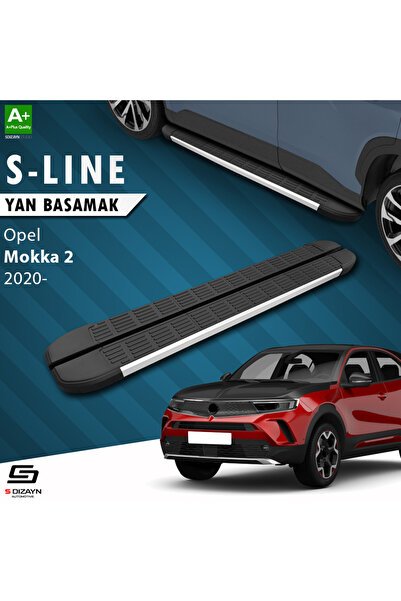 1_org_zoom-1209.jpg Opel Mokka 2 S-Line Alüminyum Araca Özel Yan Basamak 173 cm 2020 ve Üzeri - Görsel 1