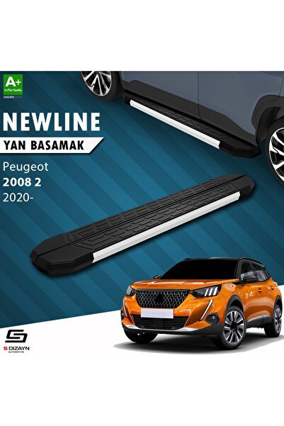 1_org_zoom-1217.jpg Peugeot 2008 2 NewLine Alüminyum Araca Özel Yan Basamak 183 cm 2020 ve Üzeri - Görsel 1