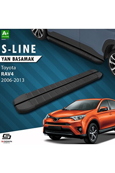 1_org_zoom-1219.jpg Toyota Rav 4 3 S-Line Siyah Araca Özel Yan Basamak 163 cm 2006-2013 - Görsel 1
