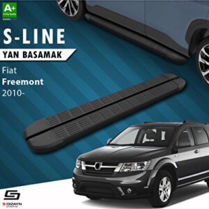 Fiat Freemont S-Line Siyah Araca Özel Yan Basamak 183 cm 2010-2020