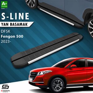 DFSK Fengon 500 S-Line Alüminyum Araca Özel Yan Basamak 173 cm 2023 ve Üzeri