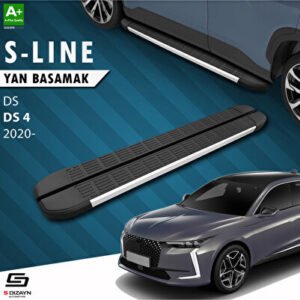 DS DS 4 S-Line Alüminyum Araca Özel Yan Basamak 183 cm 2020 ve Üzeri