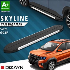 SWM G03F Skyline Alüminyum Araca Özel Yan Basamak 193 cm 2023 ve Üzeri