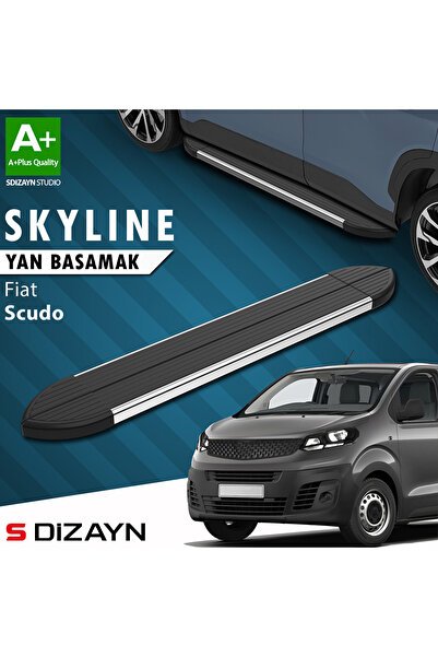1_org_zoom-1304.jpg Fiat Scudo 3 Skyline Krom Araca Özel Yan Basamak 213 cm 2020 ve Üzeri - Görsel 1