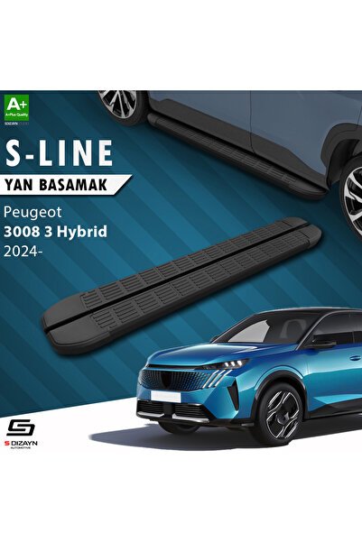 1_org_zoom-131.jpg Peugeot 3008 3 Hybrid S-Line Siyah Araca Özel Yan Basamak 183 cm 2024 ve Üzeri - Görsel 1
