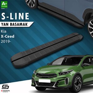Kia XCeed S-Line Siyah Araca Özel Yan Basamak 183 cm 2019 ve Üzeri