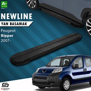 Peugeot Bipper NewLine Siyah Araca Özel Yan Basamak 173 cm 2007-2017
