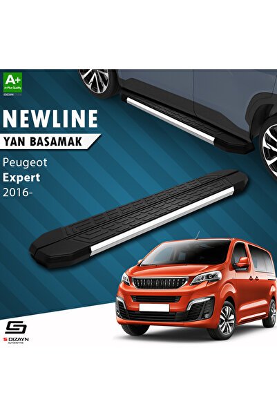 1_org_zoom-1318.jpg Peugeot Expert 3 Uzun Şase NewLine Krom Araca Özel Yan Basamak 243 cm 2016 ve Üzeri - Görsel 1