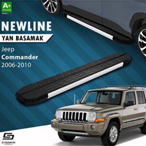 Jeep Commander NewLine Alüminyum Araca Özel Yan Basamak 173 cm 2006-2010