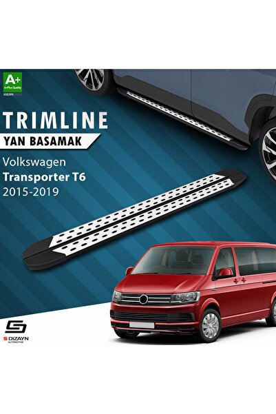 1_org_zoom-1322.jpg S-Dizayn Volkswagen Transporter T6 Uzun Şase TrimLine Gri Araca Özel Yan Basamak 255 cm 2015-2019 - Görsel 1
