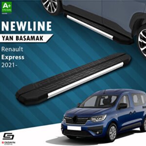 Renault Express NewLine Krom Araca Özel Yan Basamak 203 cm 2021 ve Üzeri