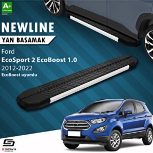 Ford EcoSport 2 EcoBoost 1.0 NewLine Alüminyum Araca Özel Yan Basamak 173 cm 2012-2022