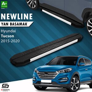 Hyundai Tucson 3 NewLine Alüminyum Araca Özel Yan Basamak 173 cm 2015-2020