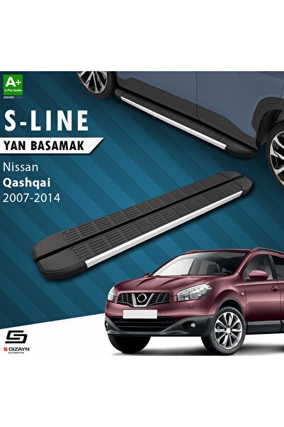1_org_zoom-134.jpg Nissan Qashqai S-Line Alüminyum Araca Özel Yan Basamak 173 cm 2007-2014 - Görsel 1