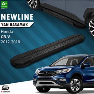 Honda CR-V 4 NewLine Siyah Araca Özel Yan Basamak 173 cm 2012-2018