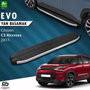 Citroen C3 Aircross Evo Krom Araca Özel Yan Basamak 183 cm 2017-2024