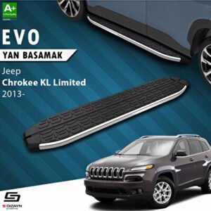 Jeep Cherokee KL Evo Krom Araca Özel Yan Basamak 173 cm 2013-2023