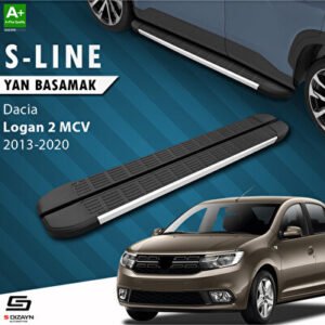 Dacia Logan 2 MCV S-Line Alüminyum Araca Özel Yan Basamak 183 cm 2013-2020