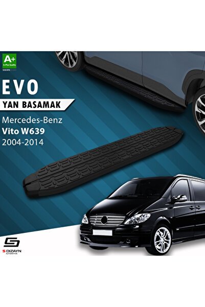 1_org_zoom-1391.jpg Mercedes Vito W639 Uzun Şase Evo Siyah Araca Özel Yan Basamak 253 cm 2004-2014 - Görsel 1