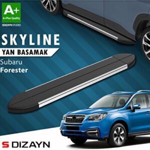 Subaru Forester 4 Skyline Krom Araca Özel Yan Basamak 183 cm 2012-2019