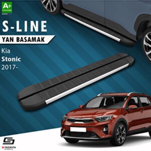 Kia Stonic S-Line Alüminyum Araca Özel Yan Basamak 173 cm 2017 ve Üzeri