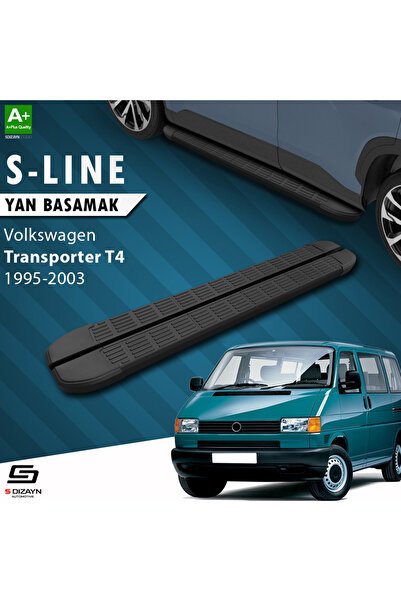 1_org_zoom-1413.jpg Volkswagen Transporter T4 Uzun Şase S-Line Siyah Araca Özel Yan Basamak 253 cm 1995-2003 - Görsel 1