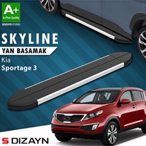 Kia Sportage 3 Skyline Alüminyum Araca Özel Yan Basamak 173 cm 2010-2016