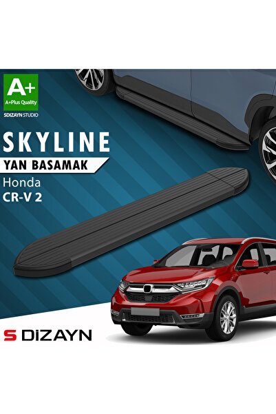 1_org_zoom-1418.jpg Honda CR-V 5 Skyline Siyah Araca Özel Yan Basamak 173 cm 2018-2022 - Görsel 1