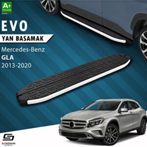 Mercedes GLA X156 Evo Alüminyum Araca Özel Yan Basamak 183 cm 2013-2020