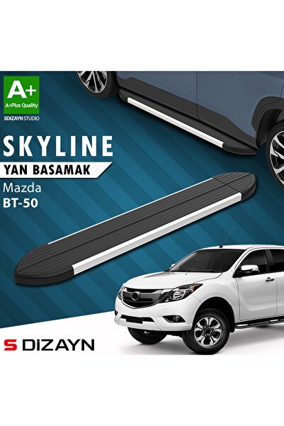 1_org_zoom-1423.jpg Mazda BT-50 Pick-Up Skyline Alüminyum Araca Özel Yan Basamak 193 cm 2006-2012 - Görsel 1
