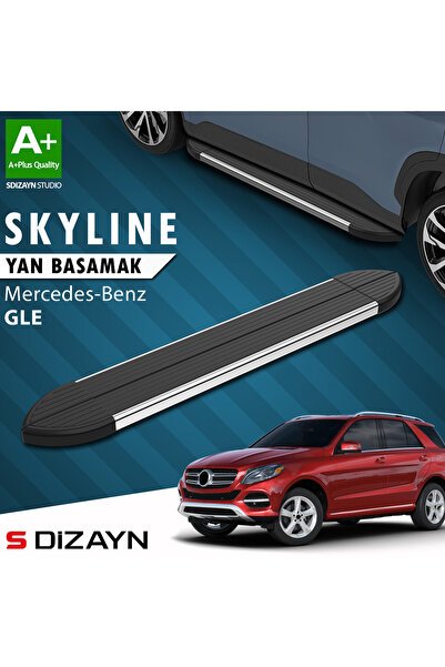 1_org_zoom-1426.jpg Mercedes GLE W166 Skyline Krom Araca Özel Yan Basamak 193 cm 2012-2019 - Görsel 1